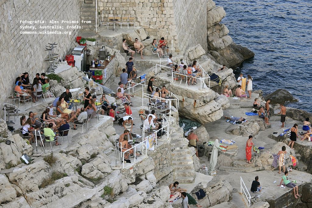 Bard (Mala Buža) – czyli "Dubrovnik city beach"