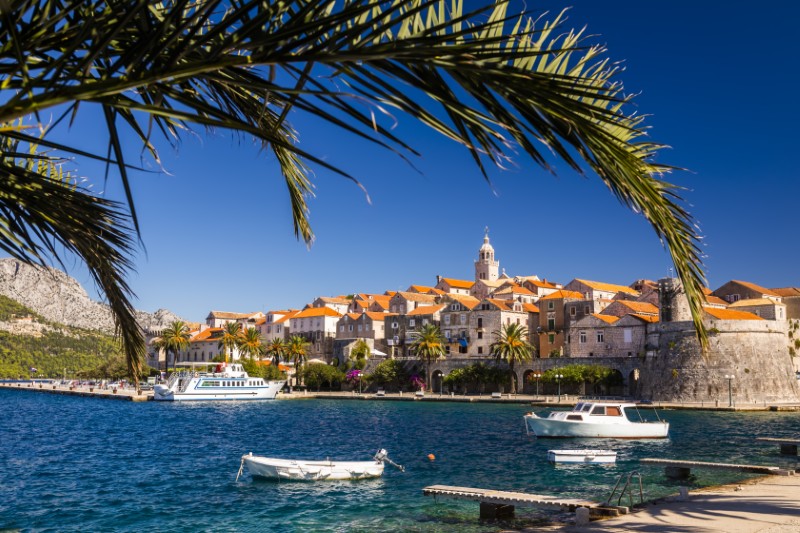 Korčula, stare miasto