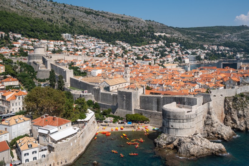Mury miejskie w Dubrowniku