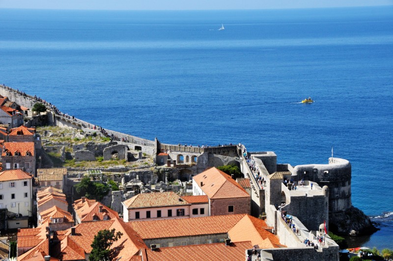 Mury miejskie w Dubrowniku