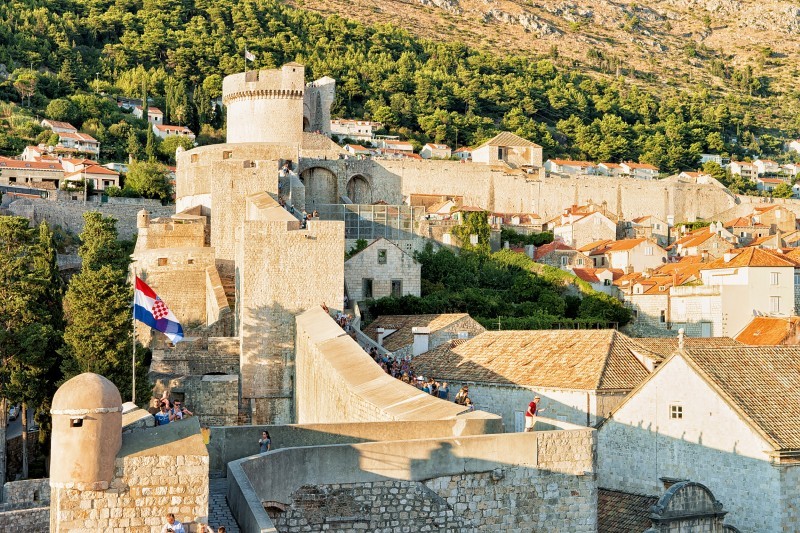 Mury miejskie w Dubrowniku