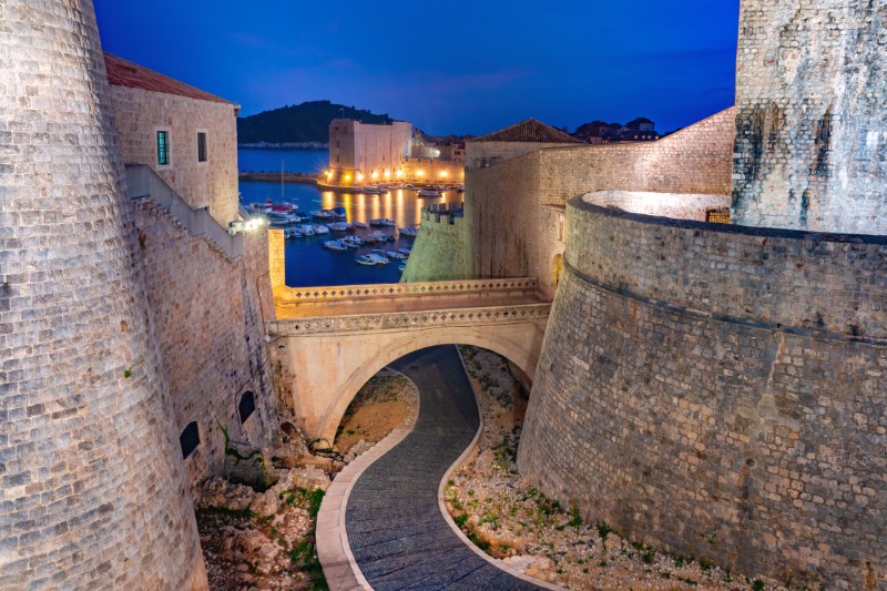 Mury miejskie w Dubrowniku