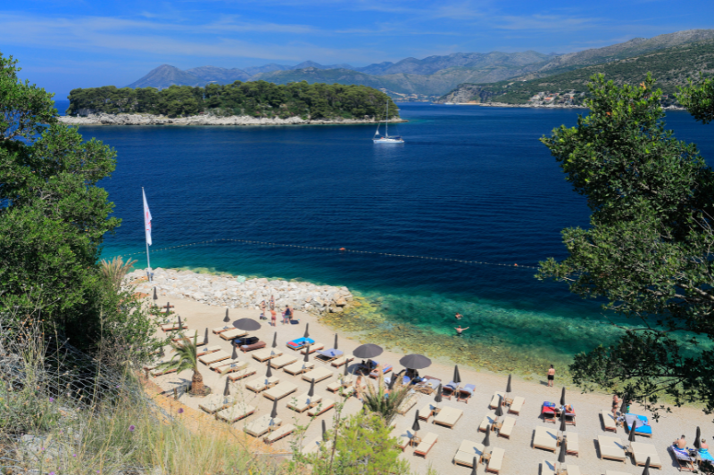 Plaża Cava, Dubrownik